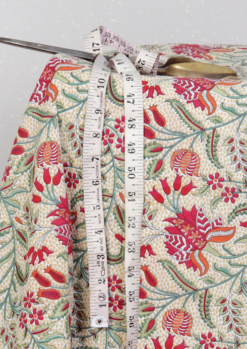 Cambric Cotton In Floral Print