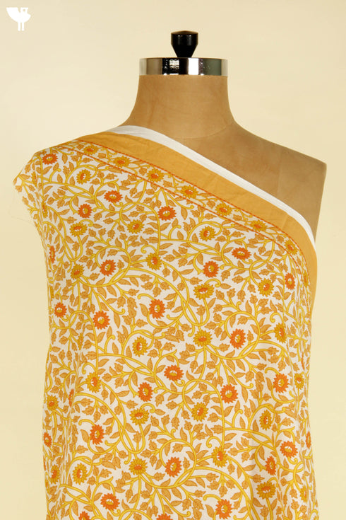 Cambric Cotton In Floral Print