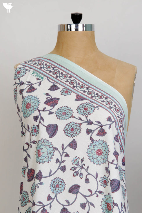 Cambric Cotton In Floral Print