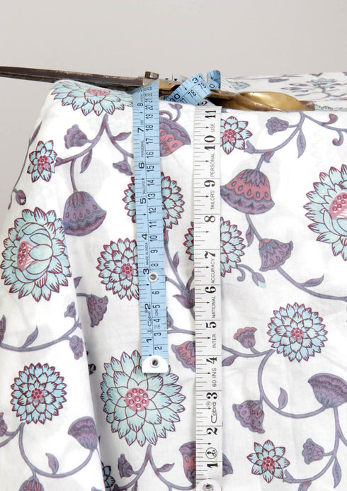 Cambric Cotton In Floral Print
