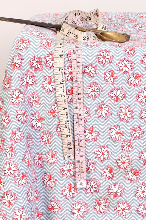 Cambric Cotton In Floral Print
