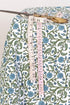 Cambric Cotton In Cobalt Blue Floral Print