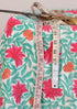 Cambric Cotton In Floral Block Print