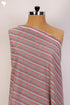 Cambric Cotton In Striped Print