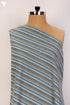 Cambric Cotton In Striped Print