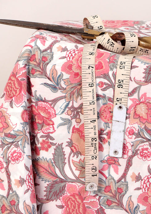 Cambric Cotton In Floral Print