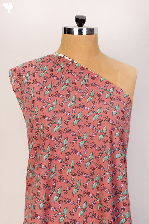 Cambric Cotton In Floral Print