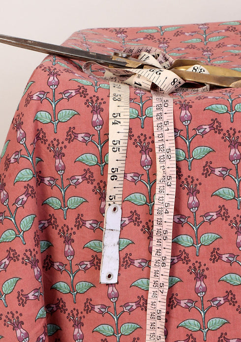 Cambric Cotton In Floral Print