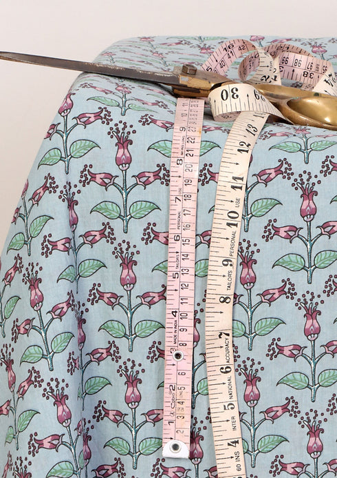 Cambric Cotton In Floral Print