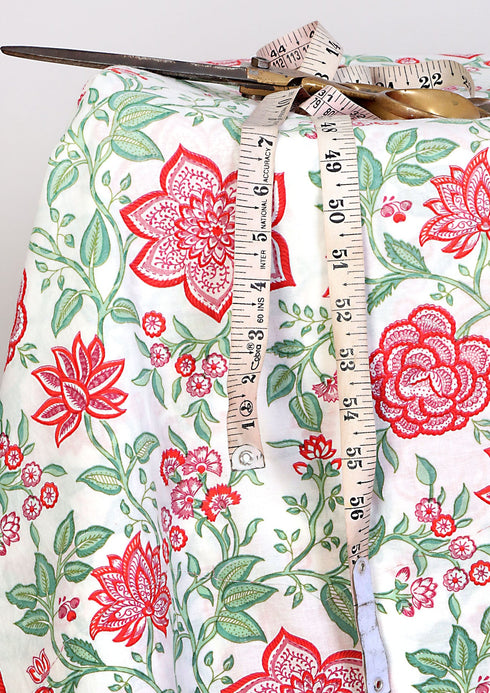 Mulmul Cotton In Floral Print