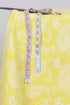 Mulmul Cotton In Yellow Paisley Print