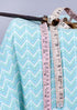 Mulmul Cotton In Fine Zigzag Print