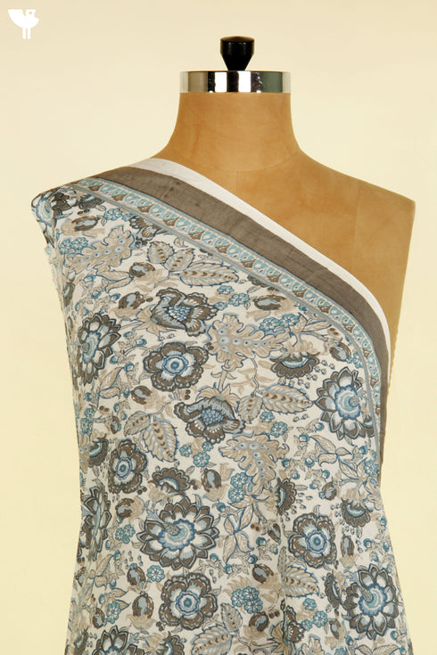 Cambric Cotton In Floral Print