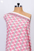 Cambric Cotton In Pink Floral Print