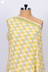 Cambric Cotton In Yellow Floral Print