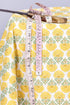 Cambric Cotton In Yellow Floral Print