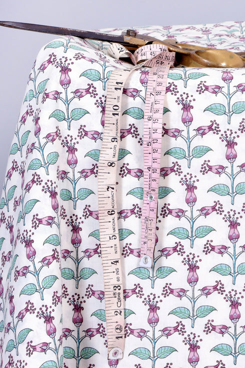 Cambric Cotton In Floral Print