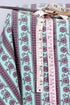 Cambric Cotton In Striped Floral Print