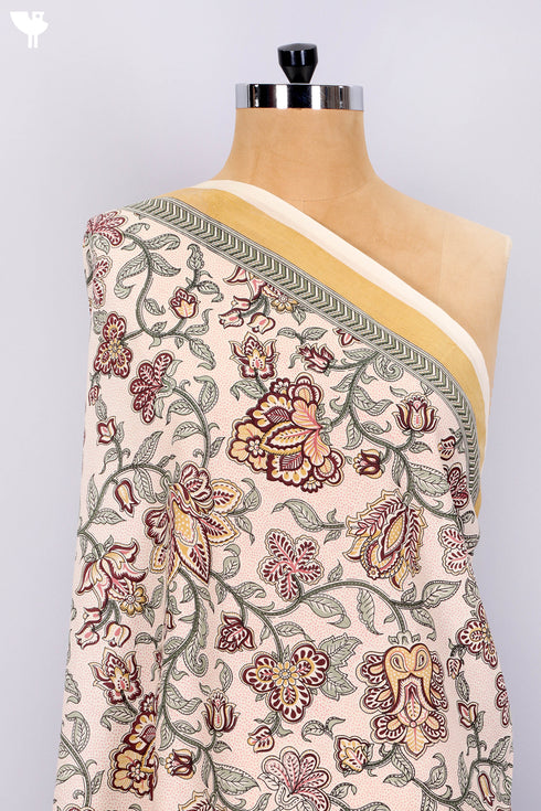 Cambric Cotton In Floral Print