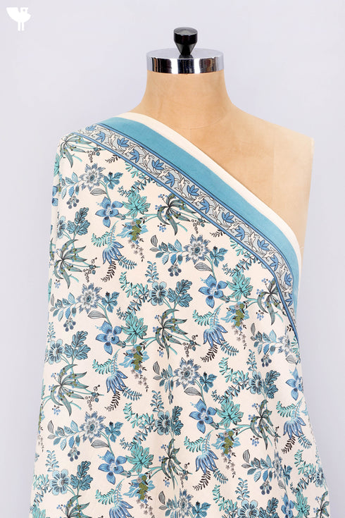 Cambric Cotton In Floral Print