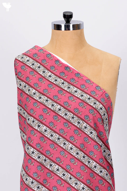 Cambric Cotton In Floral Print