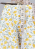 Cambric Cotton In Golden Yellow Floral Print