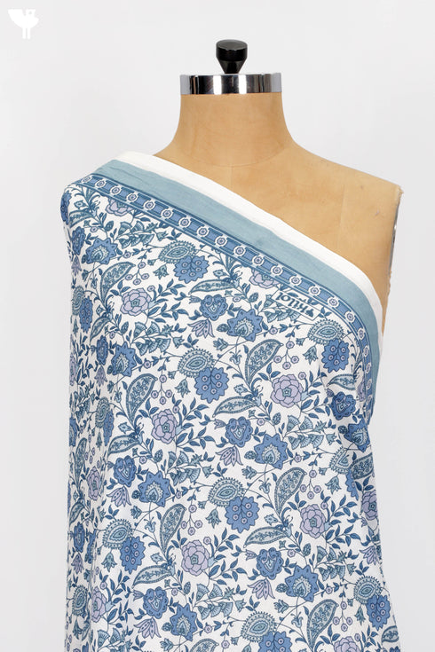 Cambric Cotton In Floral Print
