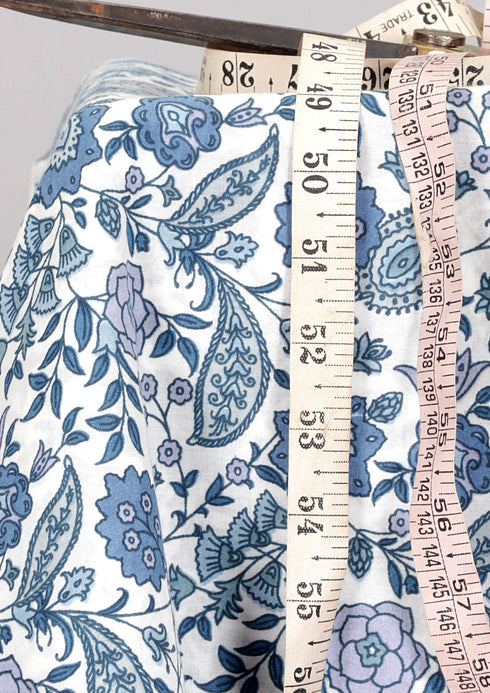Cambric Cotton In Floral Print