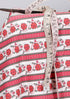 Cambric Cotton In Floral Border Print