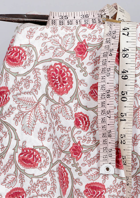 Cambric Cotton In Floral Print