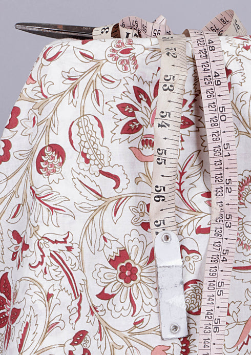Cambric Cotton In Floral Print