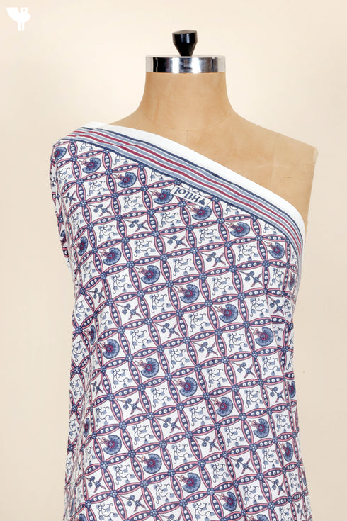 Cambric Cotton In Graphic Print