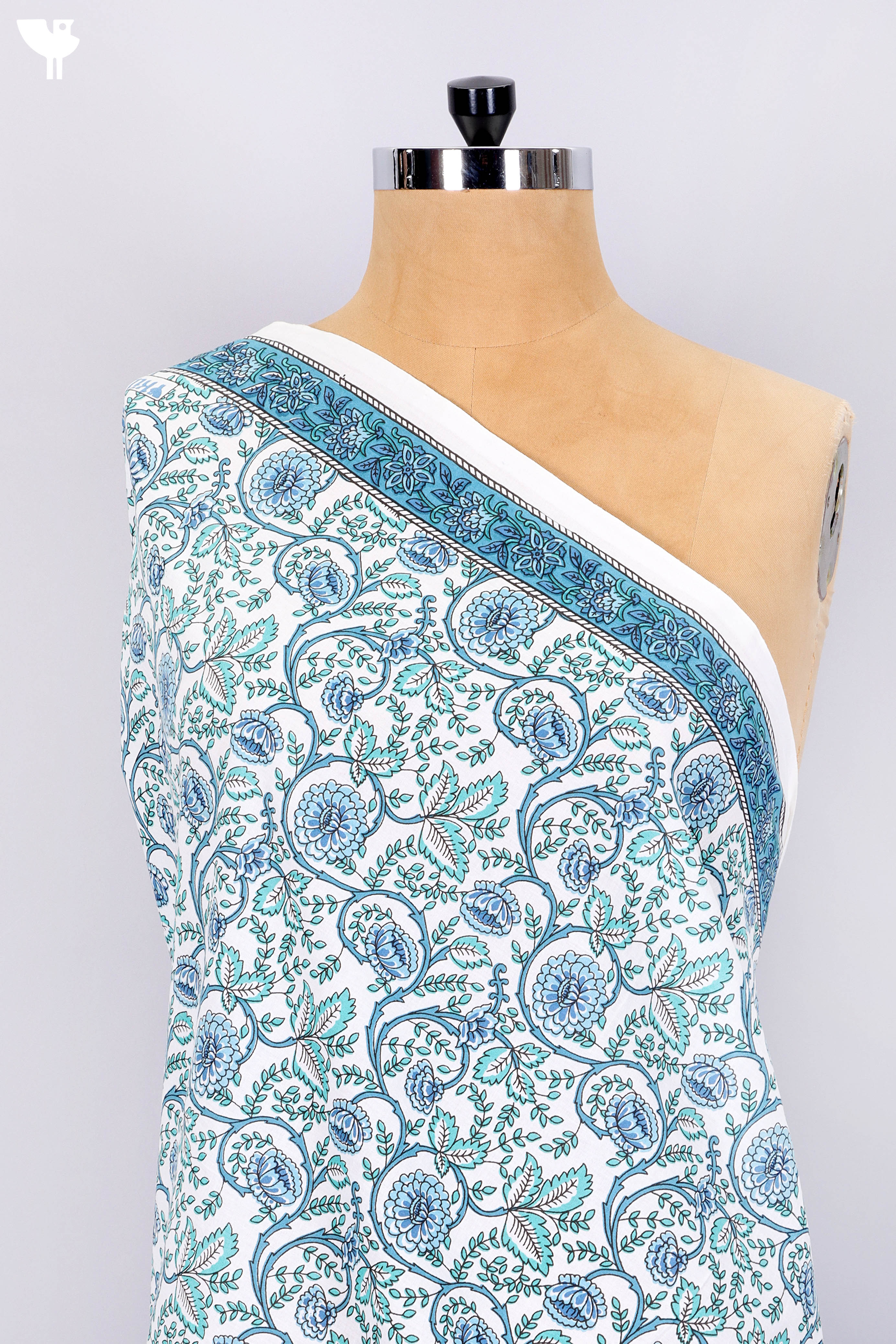 Cambric Cotton In Floral Print